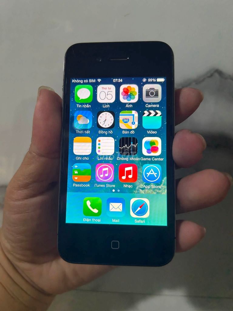 Apple iPhone 4G 8GB Đen. Mua bán Điện thoại tại Quận 12 Tp Hồ Chí Minh được đăng bởi Hội Đồ Điện Tử hình 1