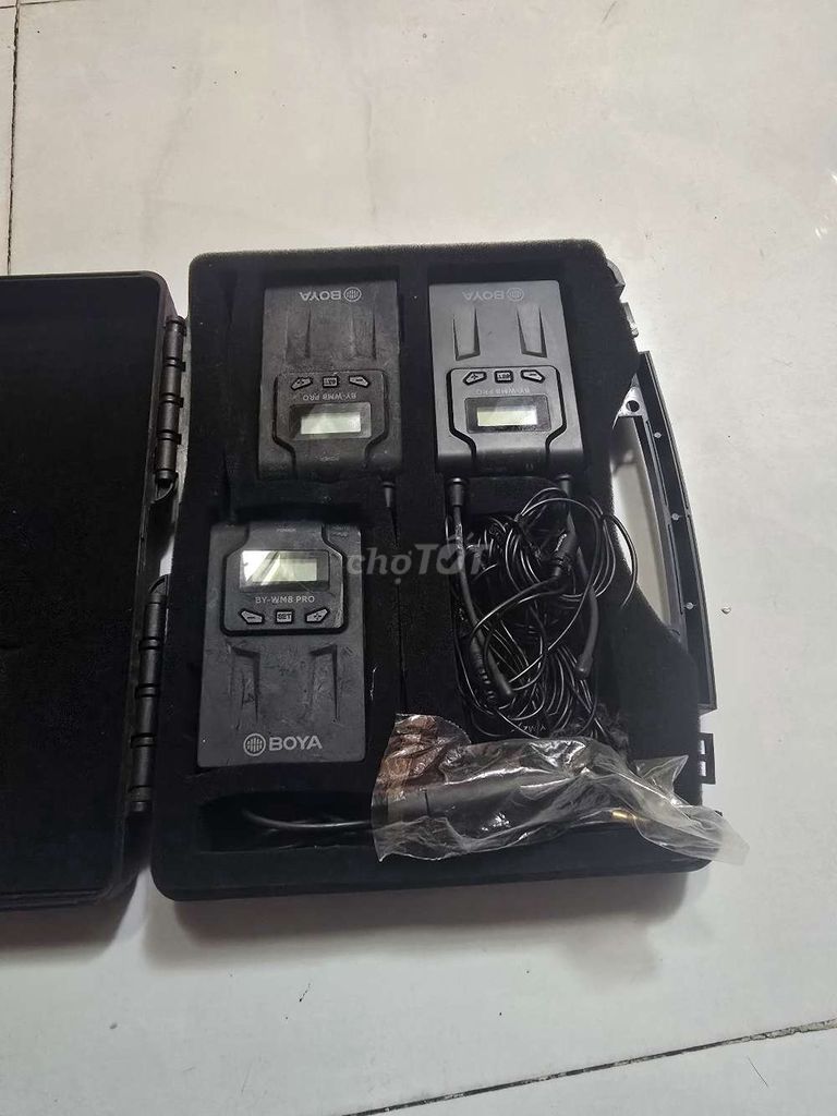Mic thu âm Boya Wm8 Đen Đã sử dụng. Mua bán Tivi, Âm thanh tại Quận Phú Nhuận Tp Hồ Chí Minh được đăng bởi Nguyễn Văn Bảo hình 1