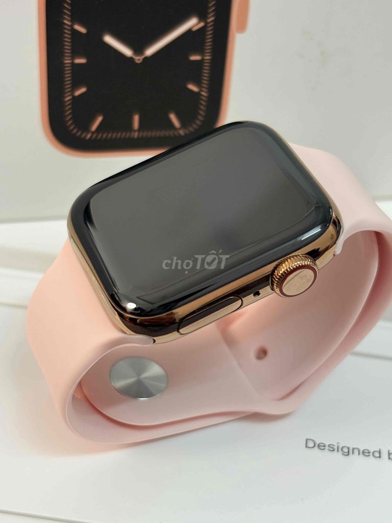 Apple Watch Series 5 40mm Thép Vàng hồng. Mua bán Thiết bị đeo thông minh tại Quận Thanh Xuân Hà Nội được đăng bởi Duy Nguyễn hình 1
