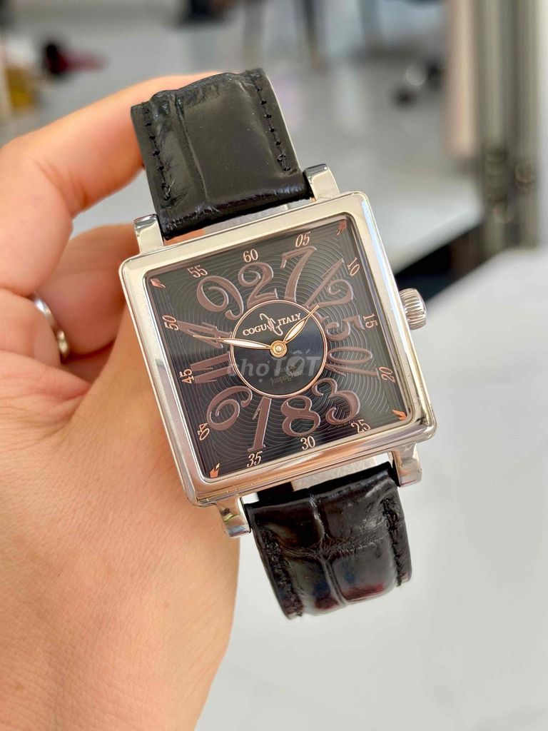 Đồng hồ COGU ITALY Nữ 39*53mm Đã dùng. Mua bán Đồng hồ tại Huyện Cam Lâm Khánh Hòa được đăng bởi TRƯƠNG THỊ SHOP hình 1