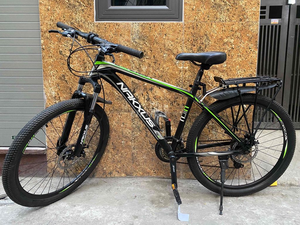 Xe đạp địa hình nakus khung nhôm. Mua bán Xe đạp tại Quận Hoàng Mai Hà Nội được đăng bởi kim anh hình 1