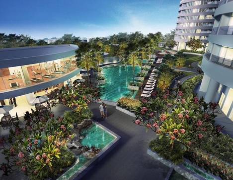 Chính chủ cho thuê căn hộ cao cấp City Garden, dt:72m2, giá:16 triệu