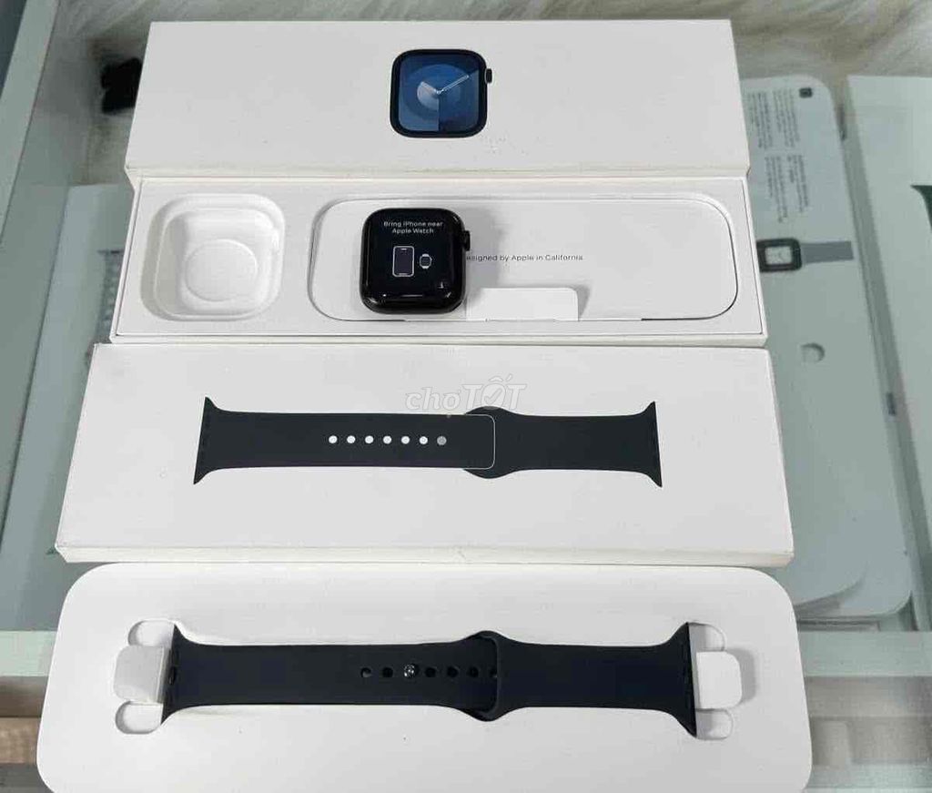 bán đh apple watch sr9:45 Đen đẹp keng nét pin 100