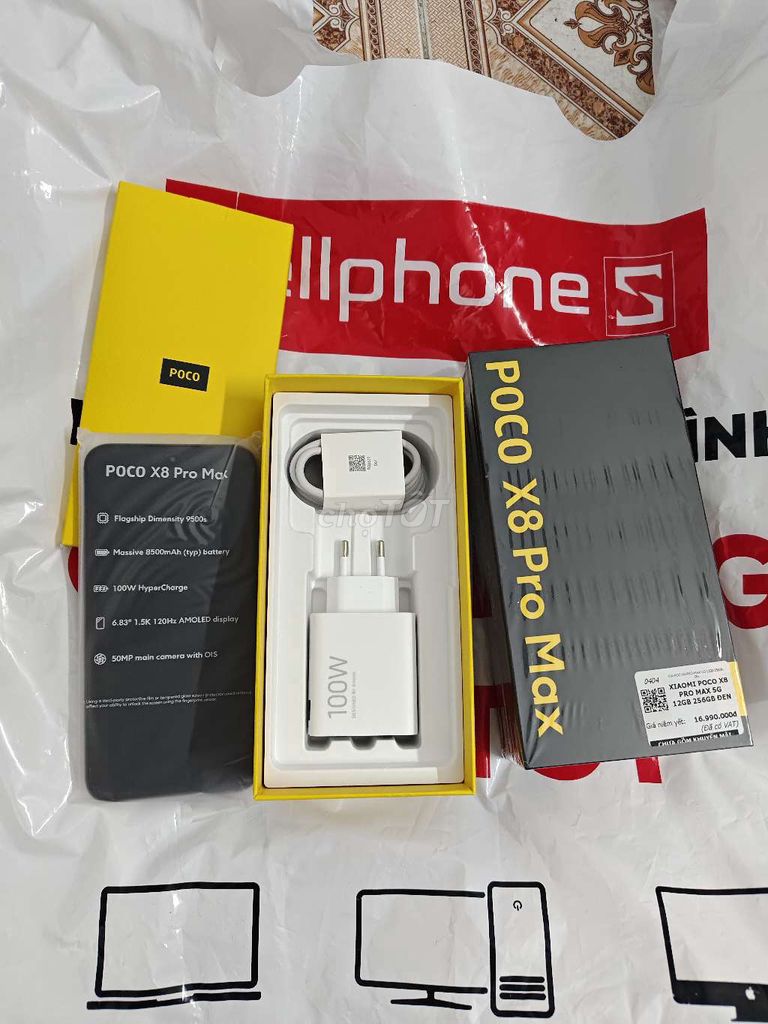 POCO X8 Pro Max 256GB Đen. Mua bán Điện thoại tại Thành phố Thuận An Bình Dương được đăng bởi Quang Trần hình 1