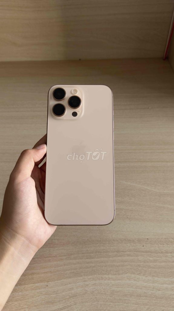 iPhone 16 Pro Max 256GB Vàng. Mua bán Điện thoại tại Huyện Thanh Bình Đồng Tháp được đăng bởi Táo mobile chợ bình thành hình 1