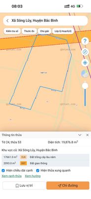 Đất thị trấn Lương Sơn Bắc Bình Bình Thuận 21483 m2 giá 1,8 tỉ