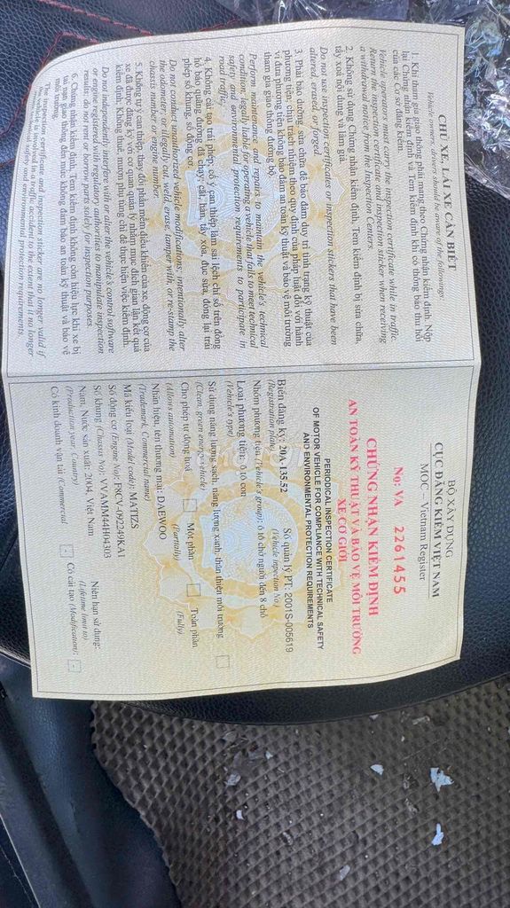 Daewoo Matiz 2005 SE 0.8 MT -. Mua bán Ô tô tại Huyện Phú Hòa Phú Yên được đăng bởi Truong thanh nhị hình 9