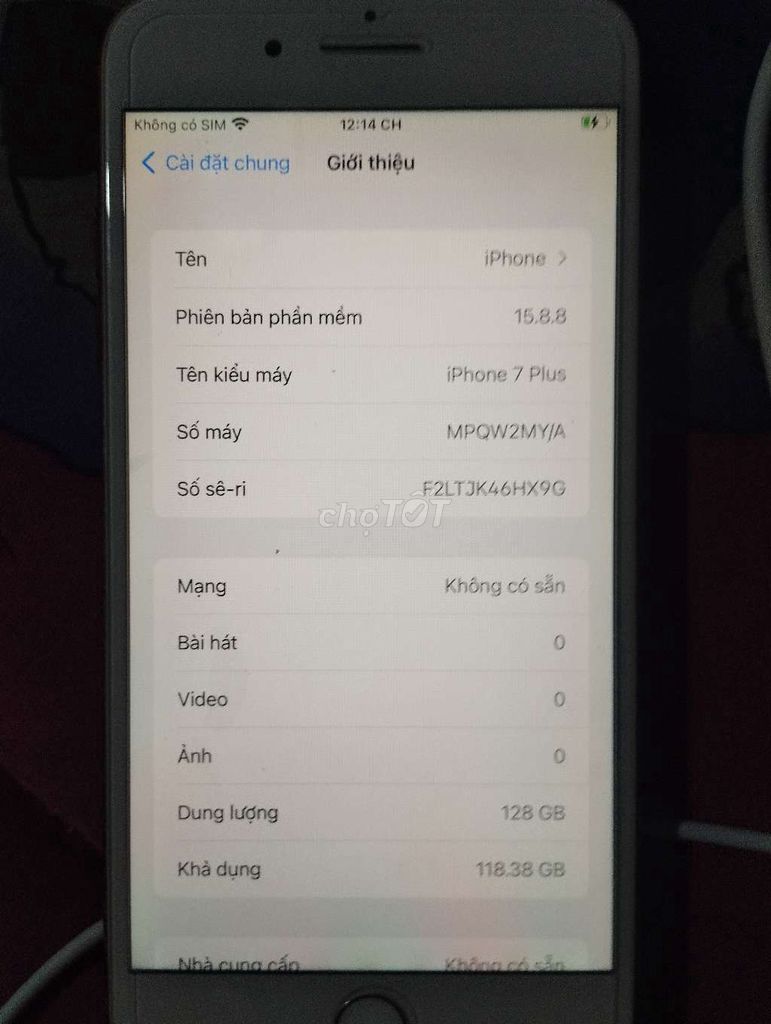 Apple iPhone 7 Plus 128GB. Mua bán Điện thoại tại Huyện Hóc Môn Tp Hồ Chí Minh được đăng bởi ngoc anh hình 1
