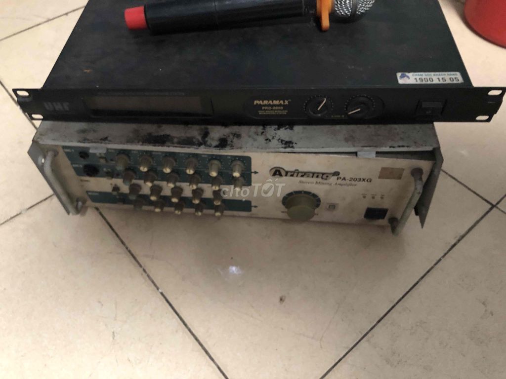 Bộ khuếch đại âm thanh Arirang PA-203XG. Mua bán Tivi, Âm thanh tại Huyện Củ Chi Tp Hồ Chí Minh được đăng bởi Trọng Nhân hình 1