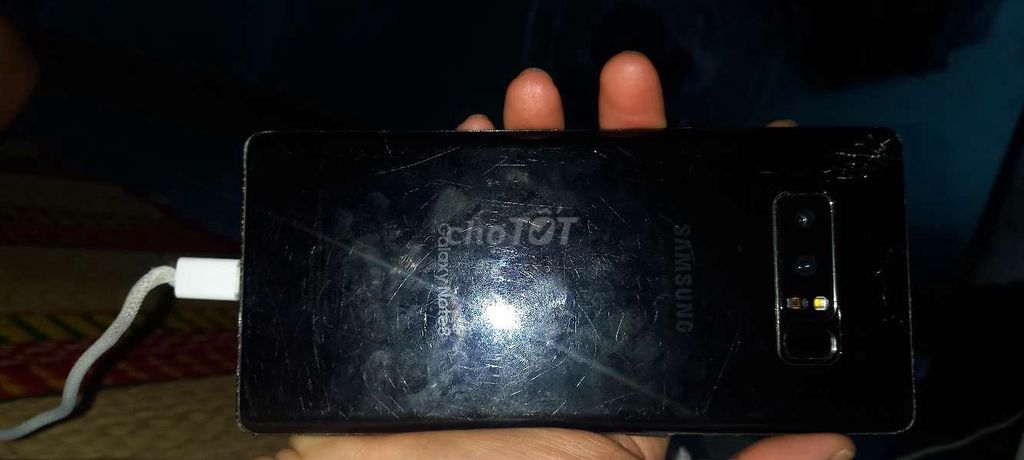 Samsung Galaxy Note 8 64GB Đen Đã qua sử dụng. Mua bán Điện thoại tại Huyện Tân Trụ Long An được đăng bởi Vàng Láo San hình 1