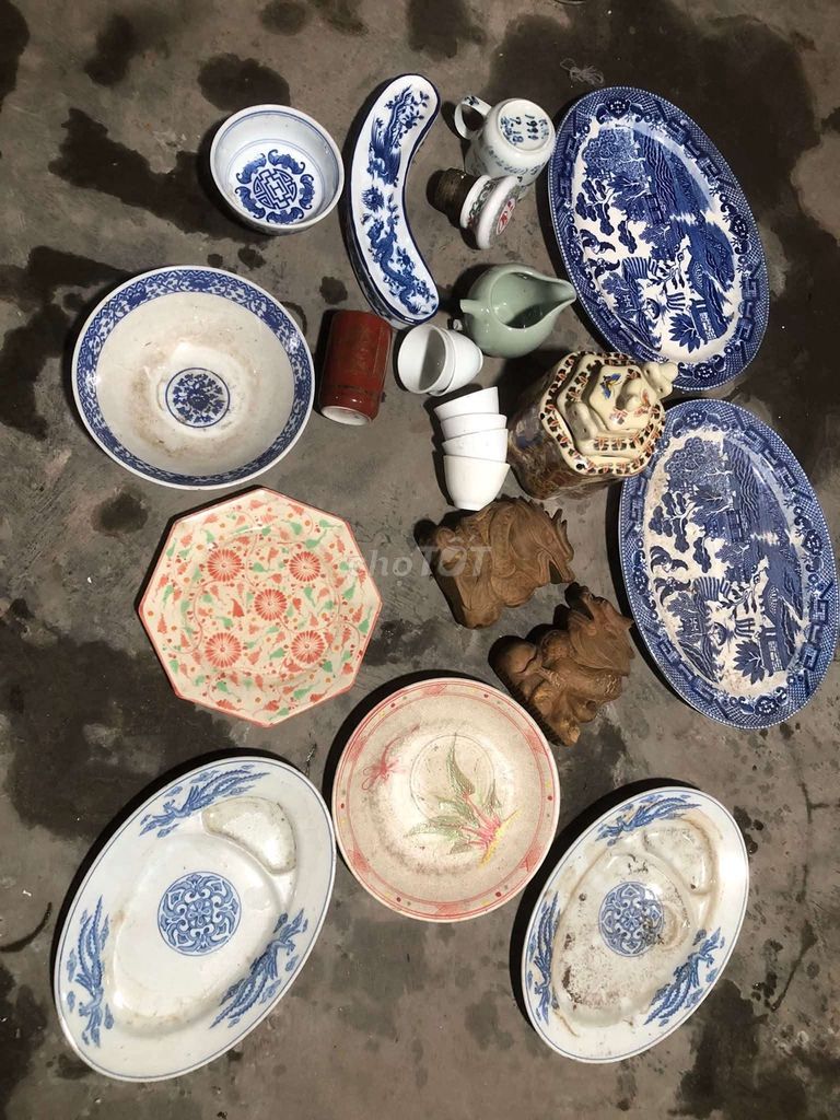 Đồ gốm sứ cổ điển gốm nhiều màu. Mua bán Đồ sưu tầm, đồ cổ tại Quận Bắc Từ Liêm Hà Nội được đăng bởi Mr Gia Huy hình 1