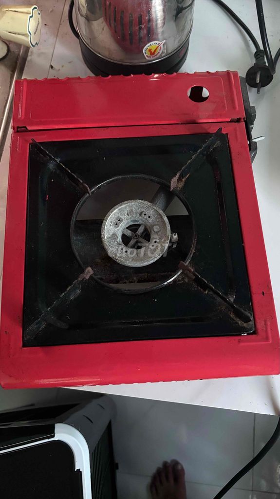 Bếp ga mini Đỏ còn mới. Mua bán Bếp, lò, đồ điện nhà bếp tại Thành phố Tam Kỳ Quảng Nam được đăng bởi Mr 3 hình 1