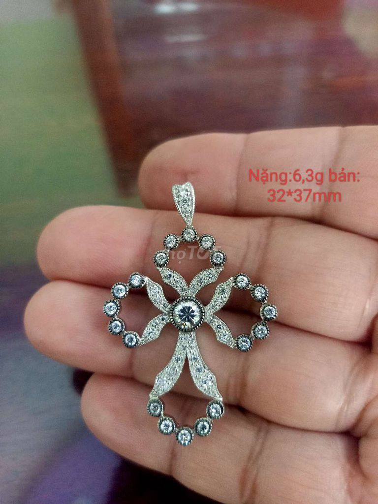 Mặt dây chuyền Bạc 925 Nữ. Mua bán Phụ kiện thời trang khác tại Huyện Long Thành Đồng Nai được đăng bởi Vũ Đoàn  hình 1
