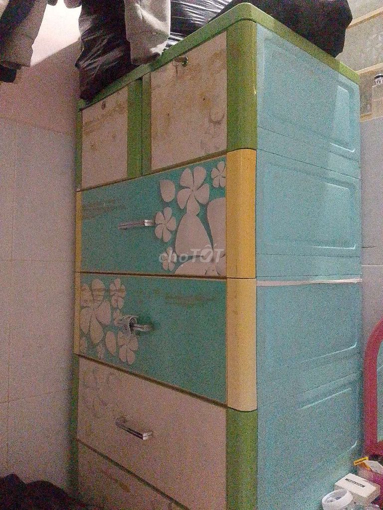 Tủ nhựa nhiều ngăn. Mua bán Tủ, kệ gia đình tại Huyện Cần Giuộc Long An được đăng bởi Vo Thanh Luan hình 1