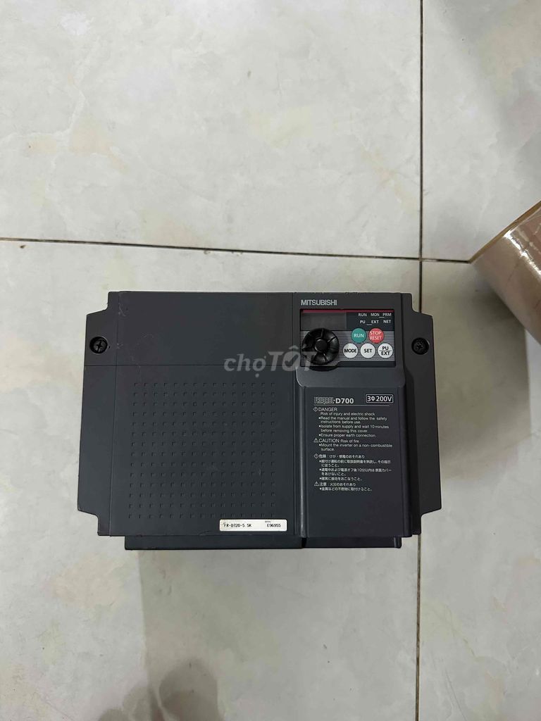 Biến tần Mitsubishi 1 pha ra 3 pha. Mua bán Đồ chuyên dụng, Giống nuôi trồng tại Quận Tân Bình Tp Hồ Chí Minh được đăng bởi Nguyen Hai hình 1