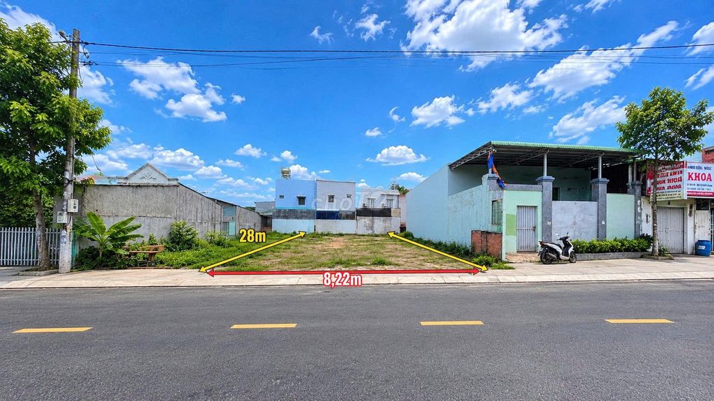 🔥 273M² FULL THỔ – ĐƯỜNG NHỰA 12M – NGANG 8,2M – CHỈ 650 TRIỆU 🔥