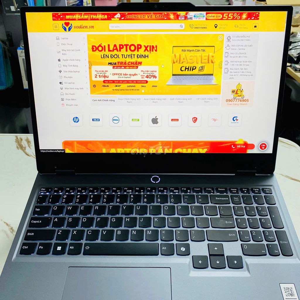 LenovoGamingLOQ 15ARP9 R5-7235HS 16/512 RTX3050-6G. Mua bán Laptop tại Quận Ninh Kiều Cần Thơ được đăng bởi Võ Diện hình 1