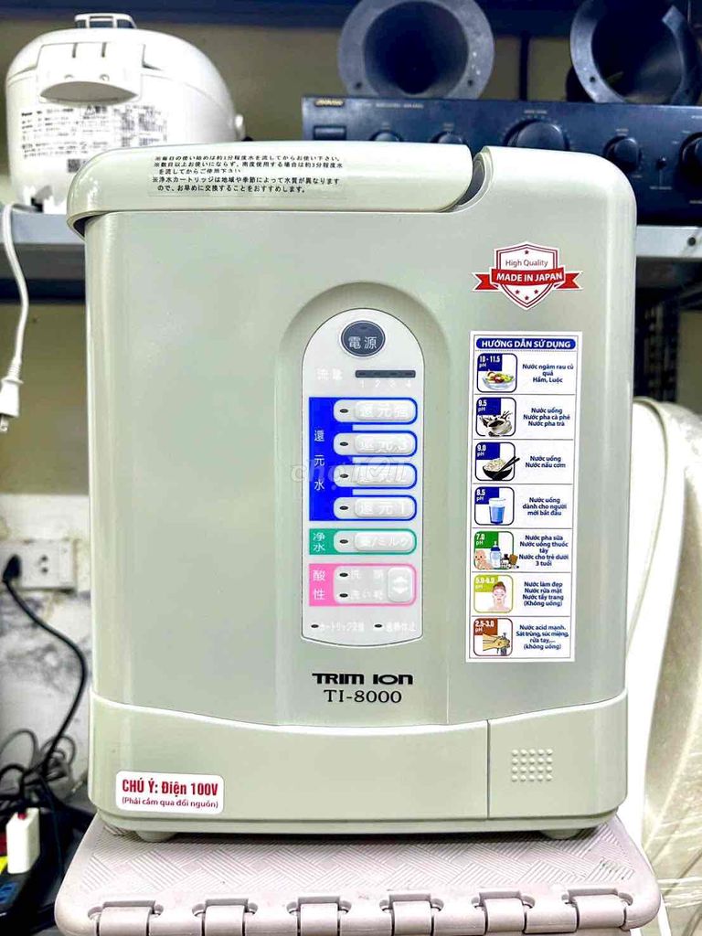 Lọc nước ion kiềm Trim ion ti-8000. Mua bán Bếp, lò, đồ điện nhà bếp tại Quận Hoàng Mai Hà Nội được đăng bởi Mạnh hình 1