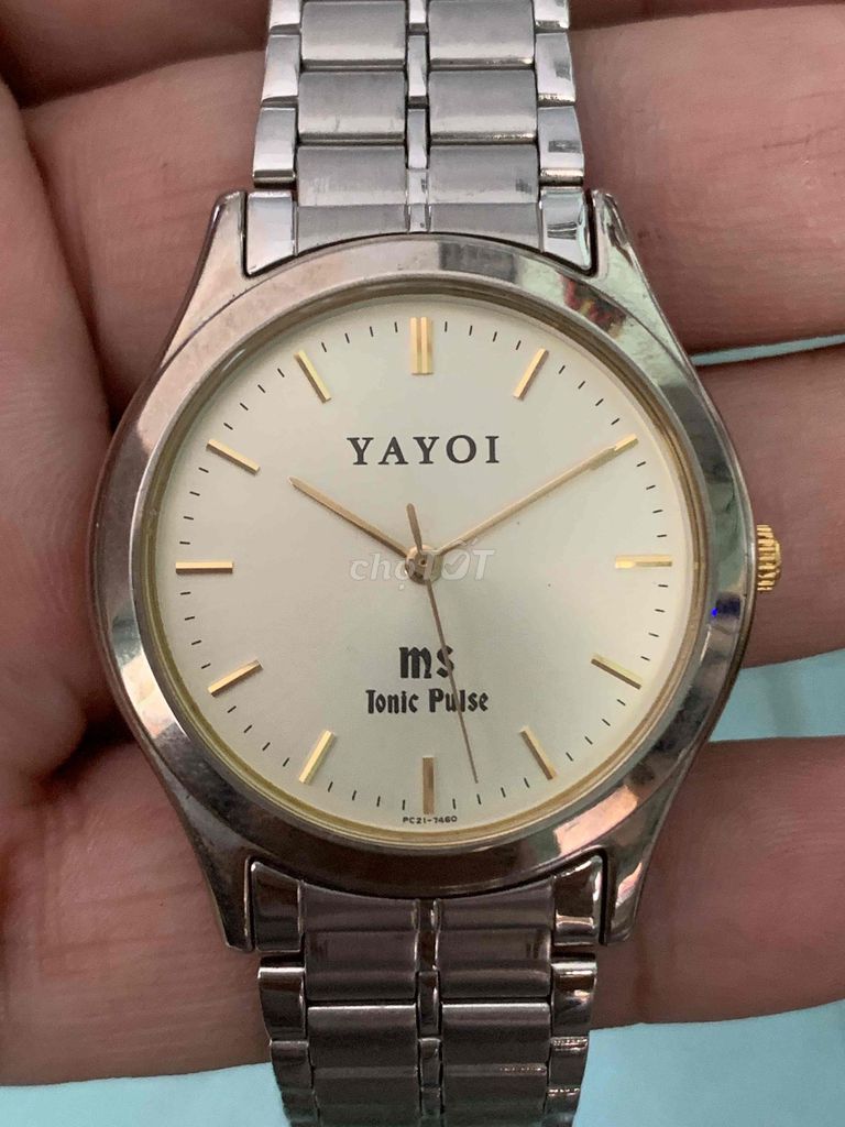 YAYOI MS Tonic Pulse Bạc. Mua bán Đồng hồ tại Huyện Vĩnh Thạnh Cần Thơ được đăng bởi Phạm Tiến Dũng hình 1