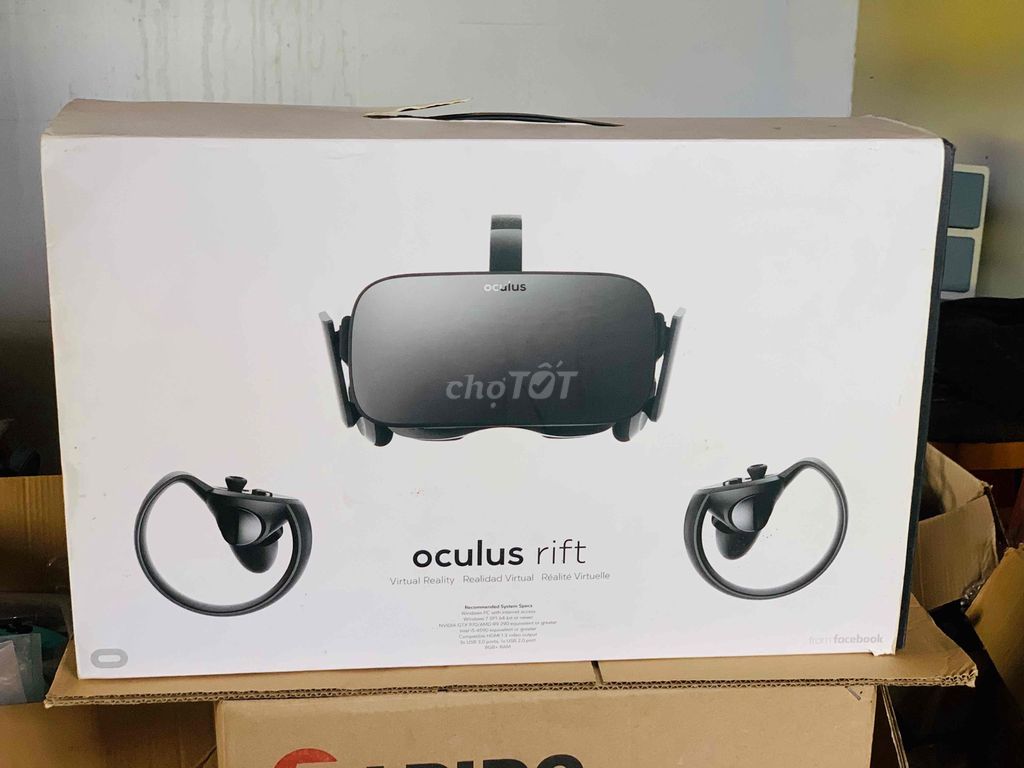 Oculus Rift Fullbox VR Us đầy đủ phụ kiện