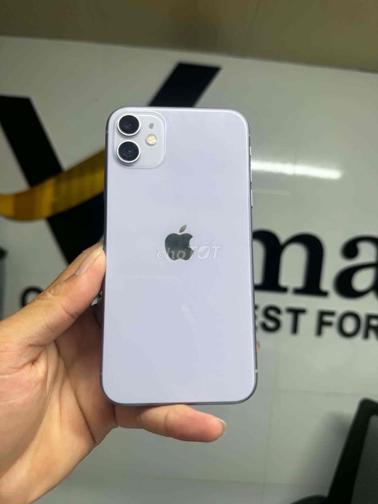Apple iPhone 11 64GB Tím zin đẹp pin 100%. Mua bán Điện thoại tại Quận Hải Châu Đà Nẵng được đăng bởi Vsmart Thu Mua Điện Thoại Laptop  hình 1
