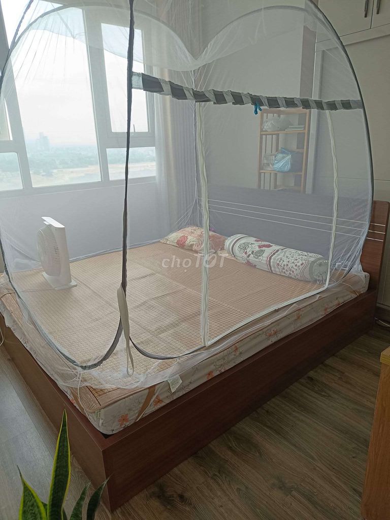 Giường ngủ Gỗ MDF 1m8 x 2m Nâu 2 ngăn kéo. Mua bán Giường, chăn ga gối nệm tại Quận Nam Từ Liêm Hà Nội được đăng bởi Thái Duy hình 1
