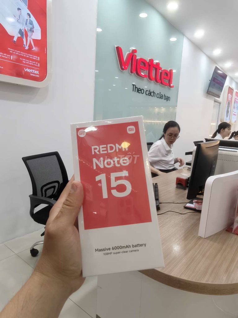 Xiaomi Redmi Note 15 6/128GB Đen. Mua bán Điện thoại tại Quận 7 Tp Hồ Chí Minh được đăng bởi Tuấn Đạt hình 1