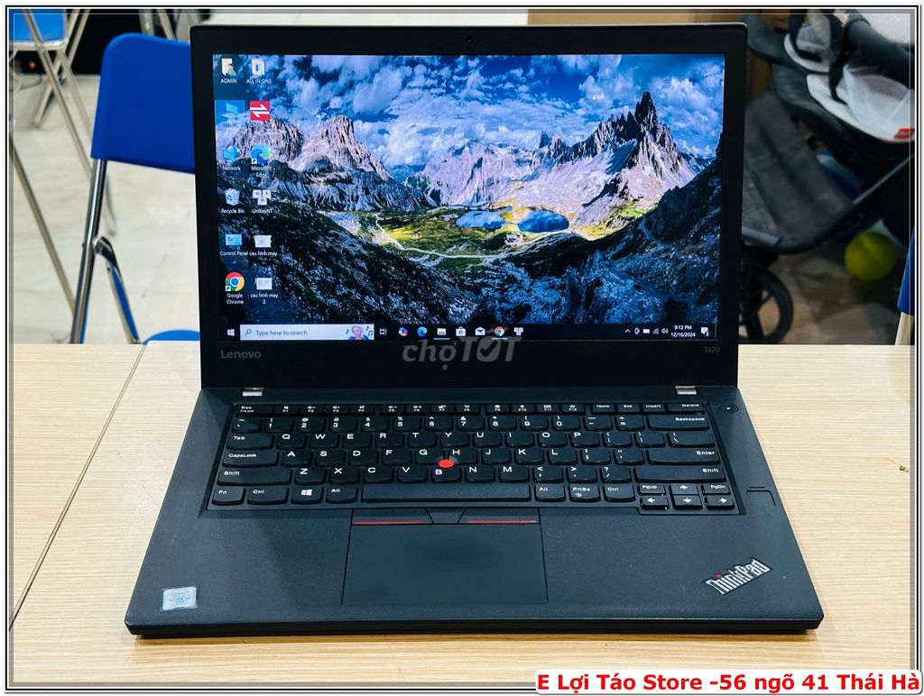 E pass lại THINKPAD T470 I5 7300U/8GB/256GB