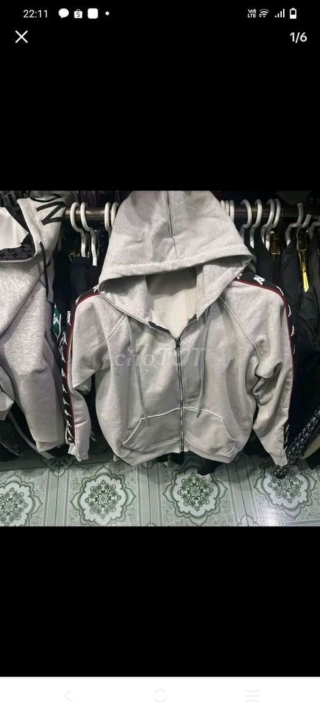 Áo khoác hoodie nam Kappa vải nỉ. Mua bán Quần áo tại Huyện Tân Hồng Đồng Tháp được đăng bởi Cẩm Lài hình 1