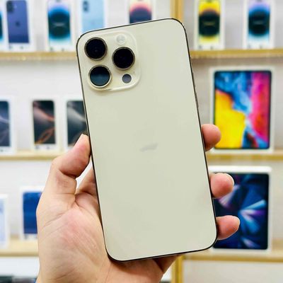 🍎14 PROMAX GOLD 256GB QTẾ MỸ ĐẸP99% ZIN ỐC ÁP P99%