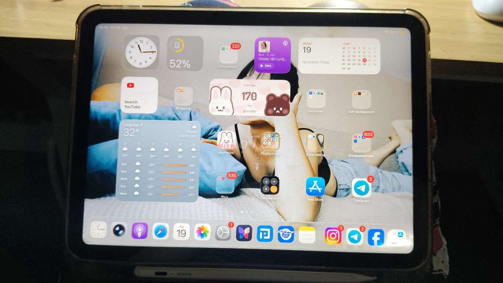 Apple iPad Gen 10 64GB Bạc Đã sử dụng. Mua bán Máy tính bảng tại Thành phố Trà Vinh Trà Vinh được đăng bởi Trang Phương Diễm hình 1