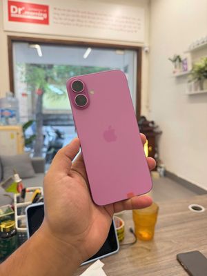 iPhone 16 Plus Hồng Zin all . Pin 91% Có Trả Góp