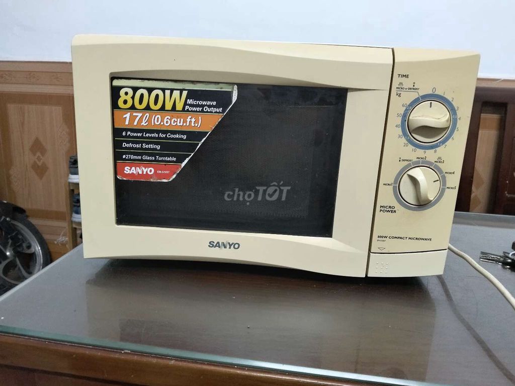 Lò vi sóng Sanyo . Mua bán Bếp, lò, đồ điện nhà bếp tại Quận Thanh Xuân Hà Nội được đăng bởi Lê Văn Hải  hình 1