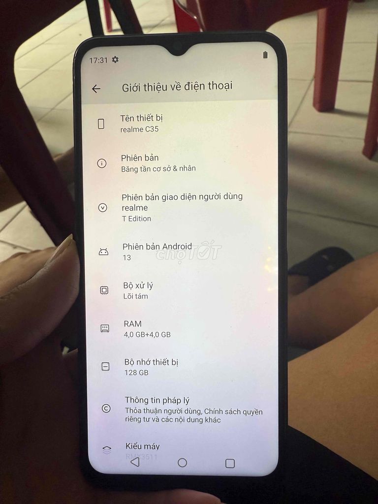 realme C35 128GB. Mua bán Điện thoại tại Quận Phú Nhuận Tp Hồ Chí Minh được đăng bởi huỳnh thu lan hình 1