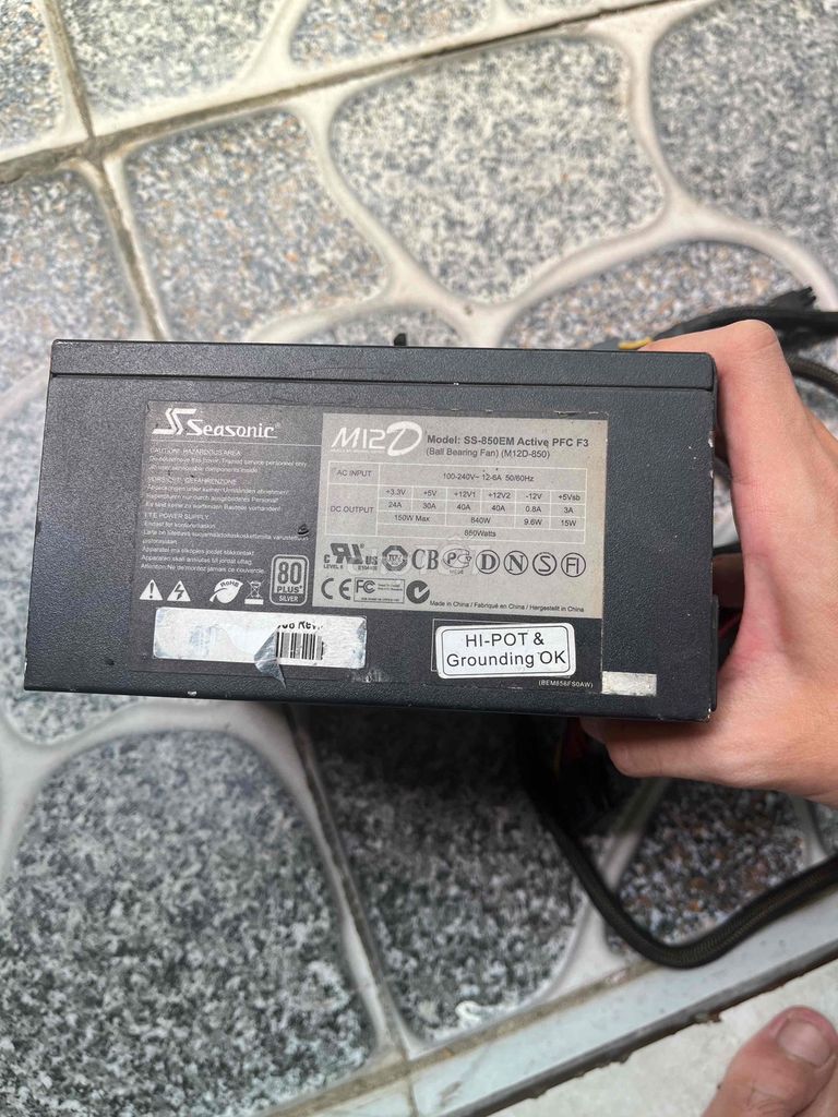 Seasonic 850w. Mua bán Linh kiện (RAM, Card...) tại Quận Gò Vấp Tp Hồ Chí Minh được đăng bởi hai hình 1
