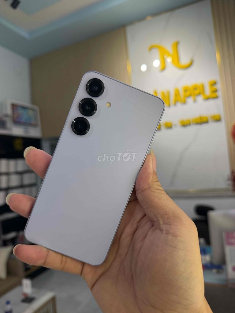 SAMSUNG S25 G12/128gb XANH BẢN 2 SIM LƯỚT. Mua bán Điện thoại tại Thành phố Cà Mau Cà Mau được đăng bởi NHAN APPLE hình 1