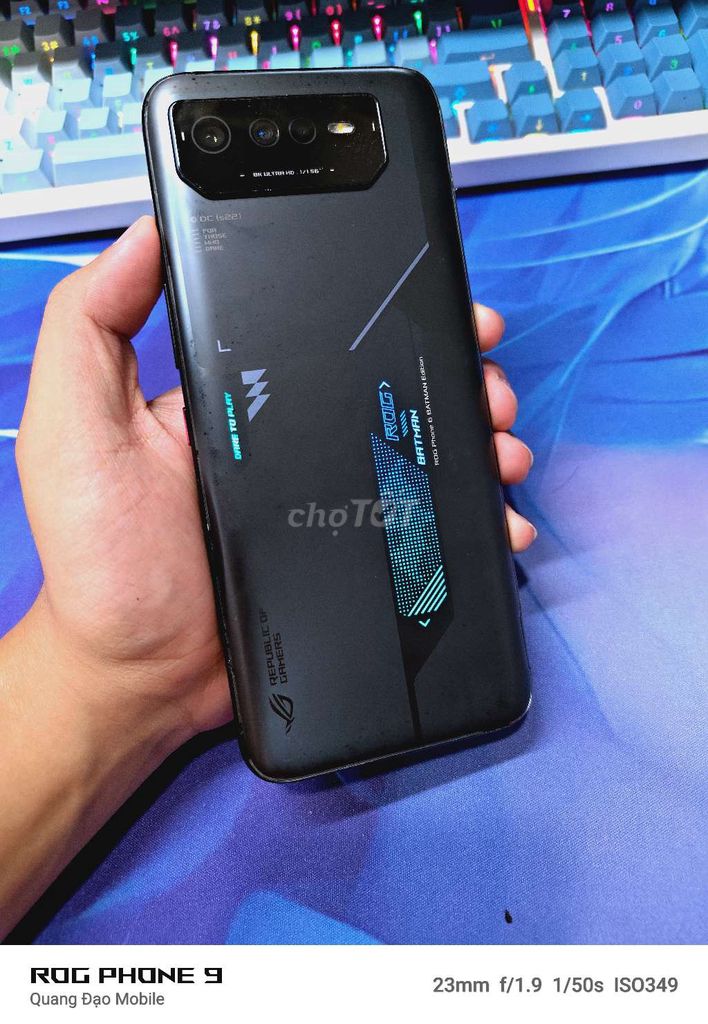 Rogphone 6 Batman Edition 12-256. Mua bán Điện thoại tại Quận Hà Đông Hà Nội được đăng bởi Đạo Nguyễn hình 1