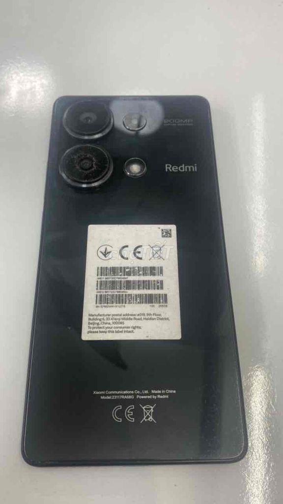 Xiaomi Redmi Note 13 Pro 256GB Đen. Mua bán Điện thoại tại Quận 8 Tp Hồ Chí Minh được đăng bởi Quang Thành hình 1