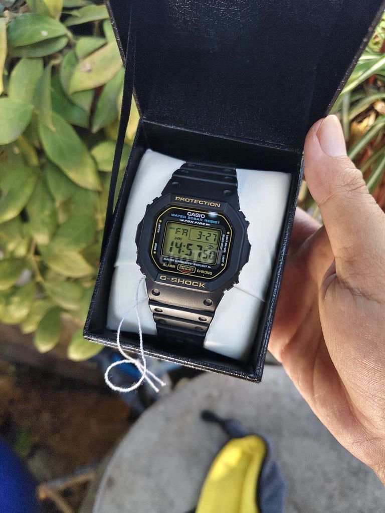 Đồng hồ Casio G-Shock Đen, vàng. Mua bán Đồng hồ tại Huyện Gò Công Tây Tiền Giang được đăng bởi Tuấn Trung hình 1