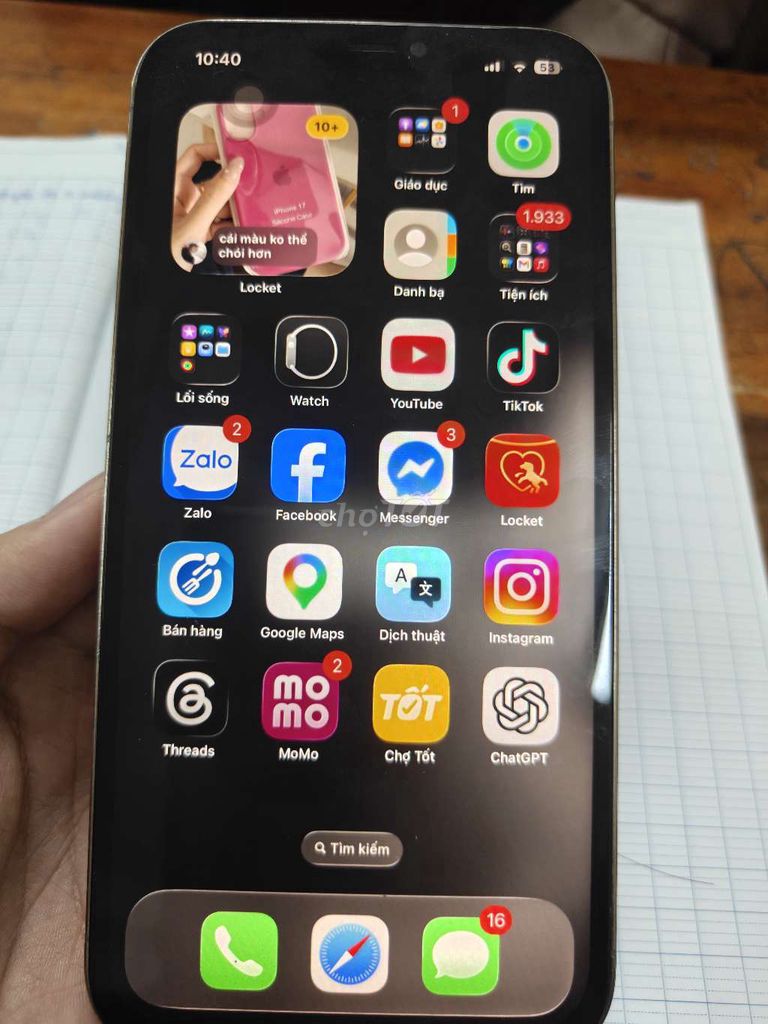 iPhone 12 Pro Max 256GB Vàng. Mua bán Điện thoại tại Quận Sơn Trà Đà Nẵng được đăng bởi Vũ Nguyên hình 1