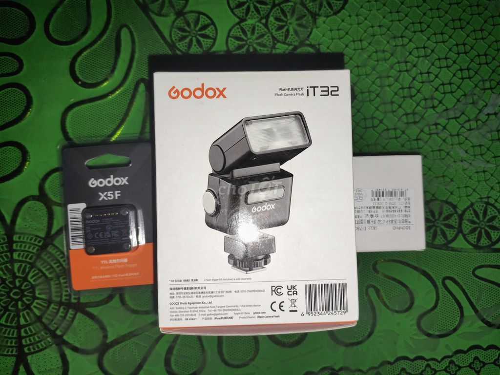 Đèn flash máy ảnh Godox TT32 Mới. Mua bán Máy ảnh, Máy quay tại Quận Bình Thạnh Tp Hồ Chí Minh được đăng bởi Hung Huy hình 1