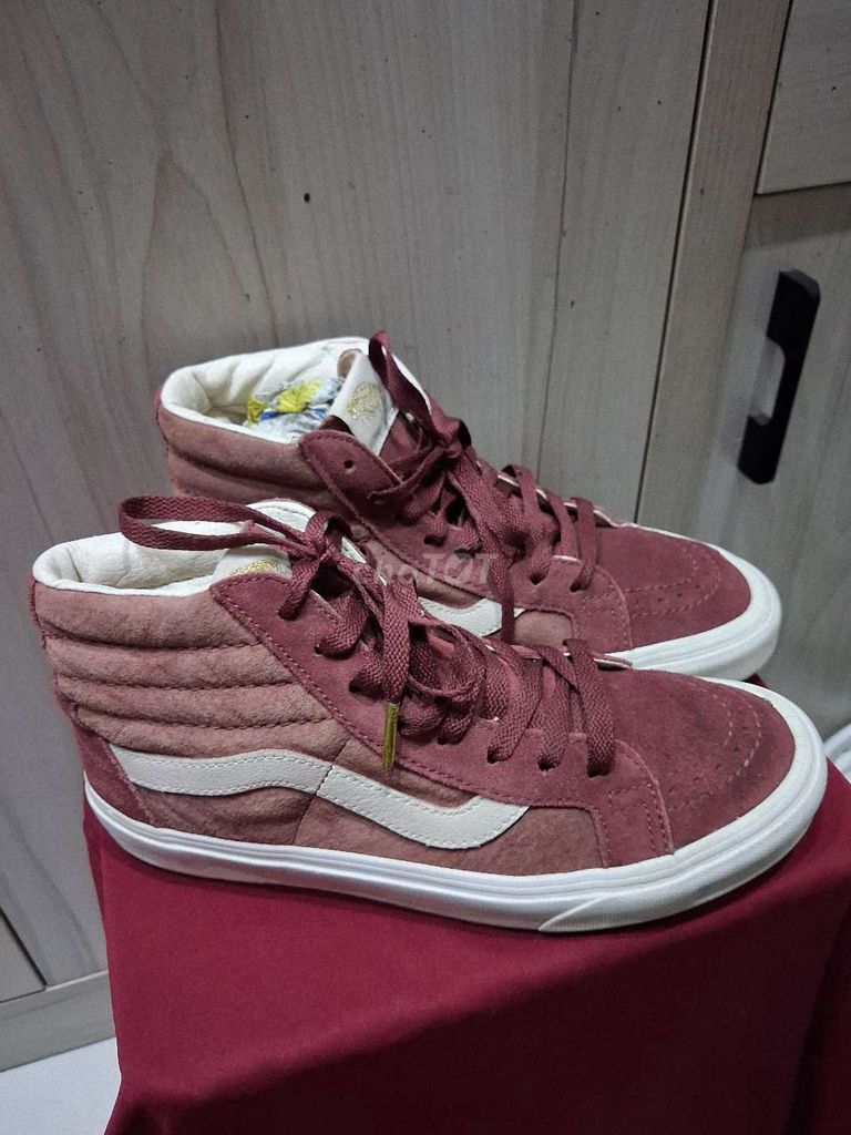 Giày thể thao VANS Da lộn Đỏ. Mua bán Giày dép tại Quận 7 Tp Hồ Chí Minh được đăng bởi An Vũ hình 1