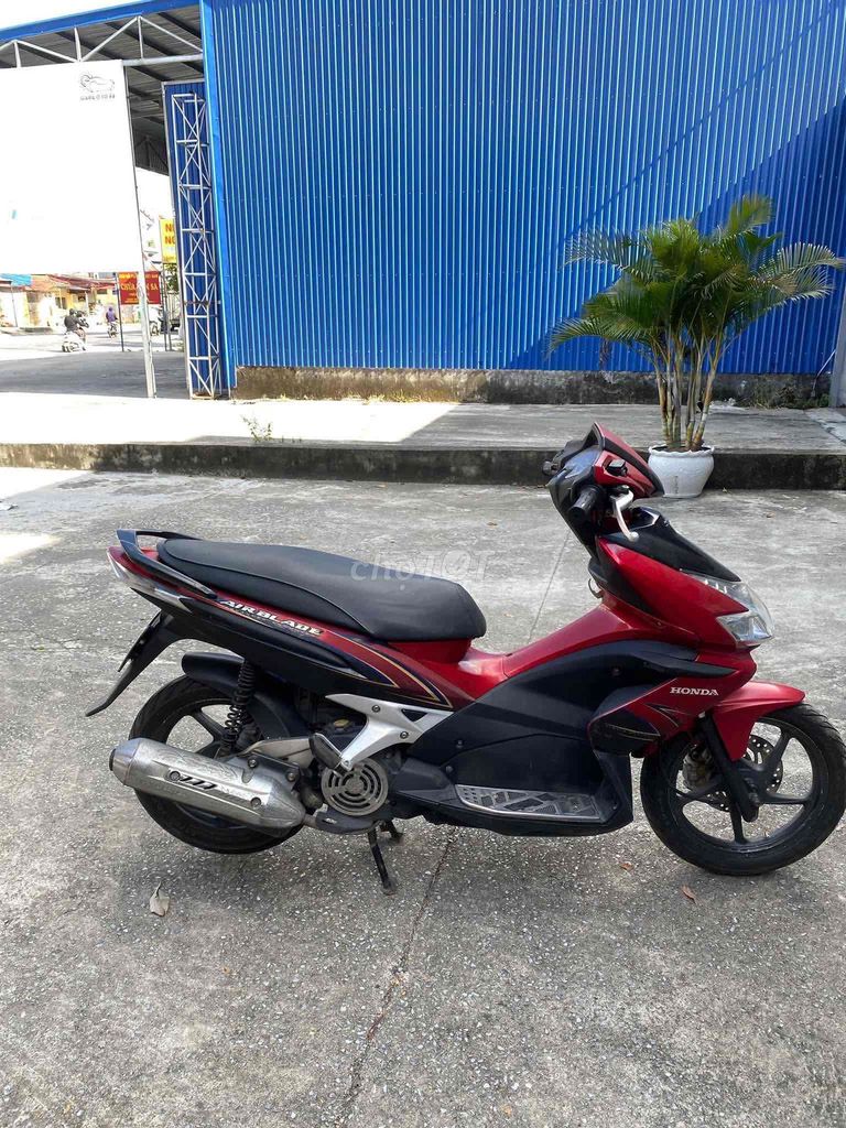 Хонда Air Blade 110 2009 красно-черный