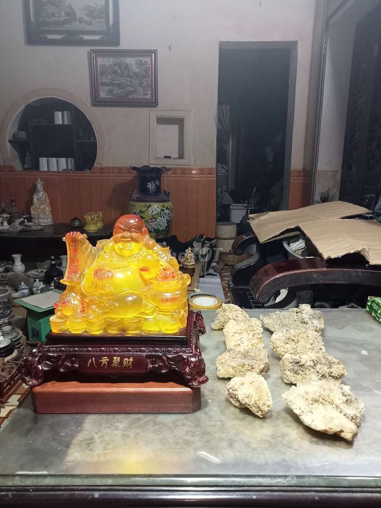 Tượng Dii lặc, Đôn kê , Thạch anh tinh thể