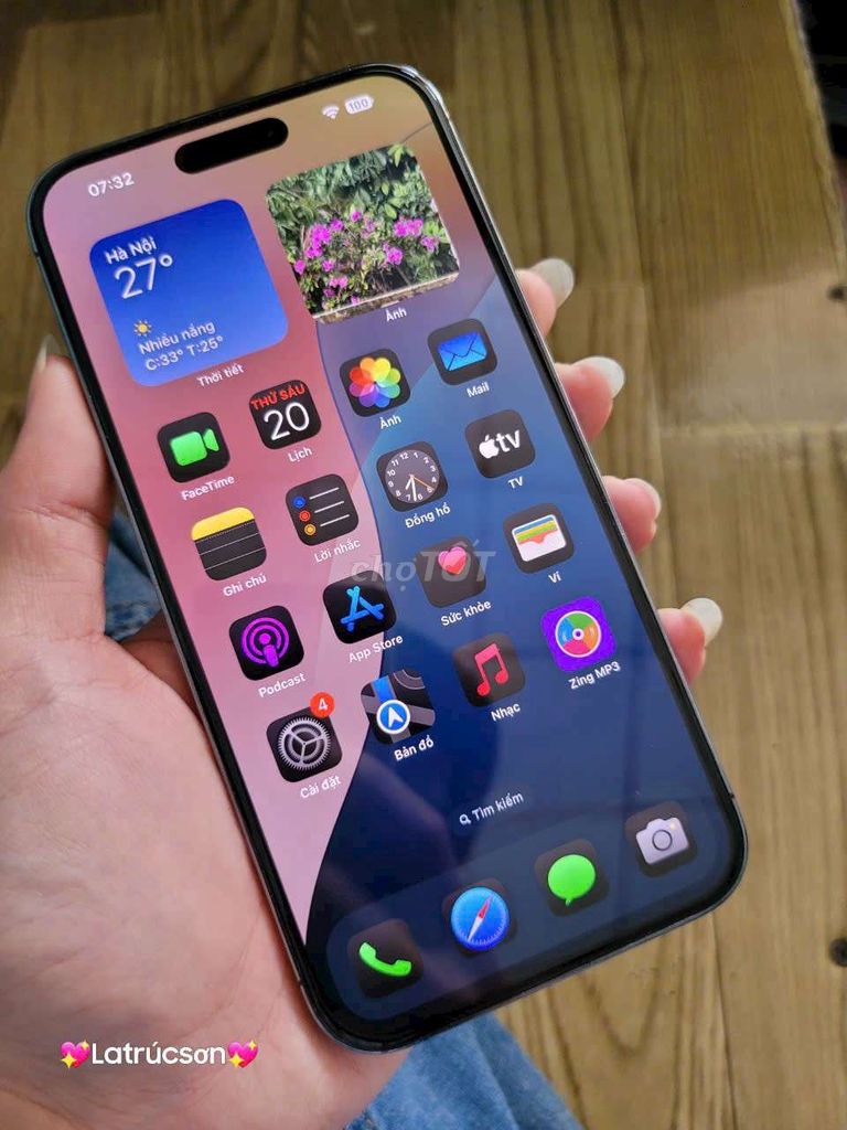 Iphone 14 pro max mỹ nhận gl