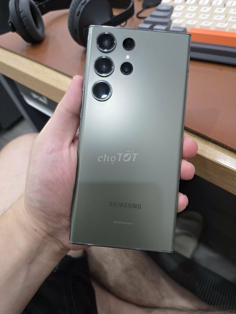 Samsung Galaxy S23 Ultra 256GB Xanh Rêu Chính hãng. Mua bán Điện thoại tại Quận Hoàng Mai Hà Nội được đăng bởi Quang hình 1