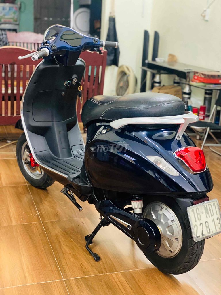 Vespa điện đời cao 2022 bình thay mới tinh 7-2025. Mua bán Xe điện tại Thành phố Nam Định Nam Định được đăng bởi Trung Đồ Cũ hình 6