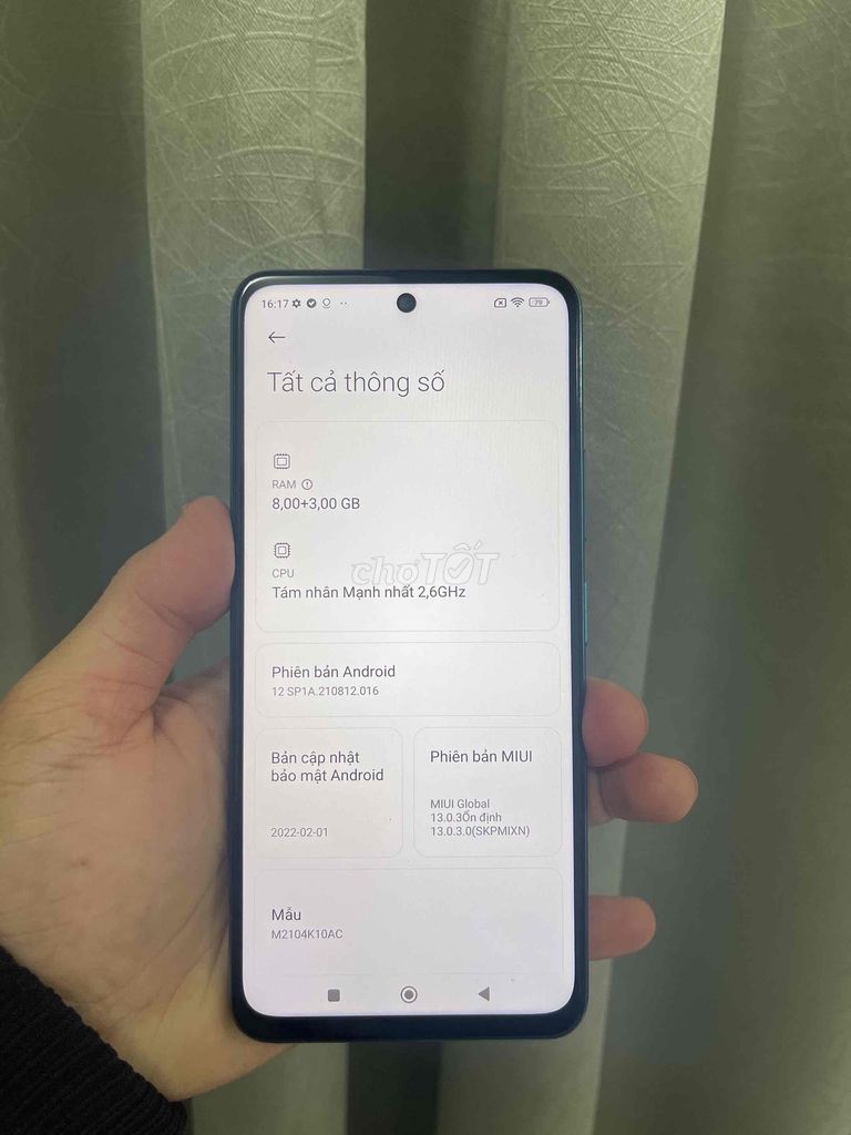 Xiaomi Redmi Note 10 Pro 8GB/128GB Xanh. Mua bán Điện thoại tại Thành phố Đà Lạt Lâm Đồng được đăng bởi Quang Vinh hình 1