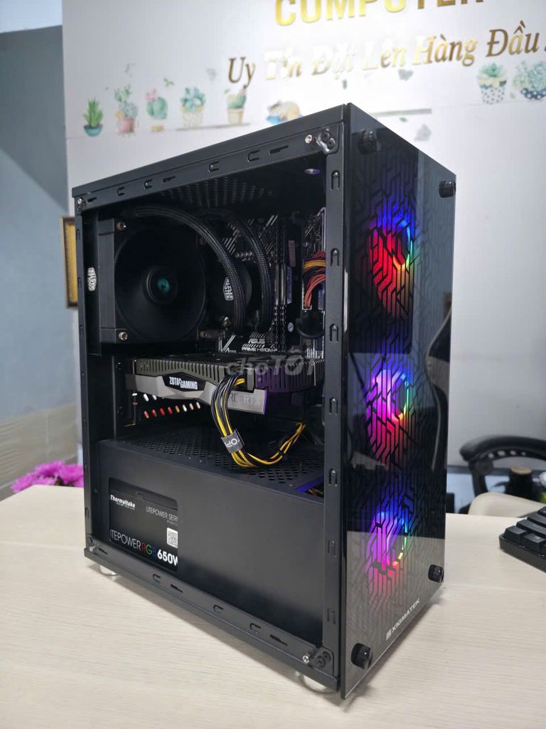 PC Gaming i5 10400f RTX 2060S 16GB/256GB. Mua bán Máy tính để bàn tại Thành phố Vũng Tàu Bà Rịa - Vũng Tàu được đăng bởi Thiên Hồ hình 1