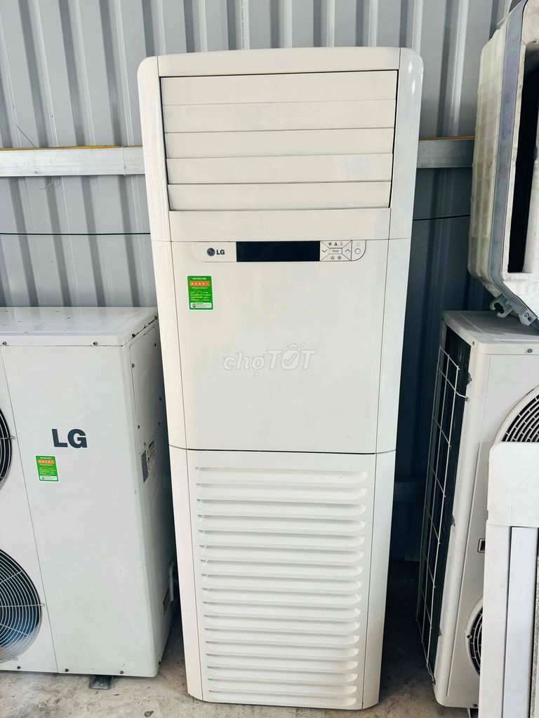 Máy lạnh Tủ đứng LG 5Hp hàng thường điện 3pha 90%